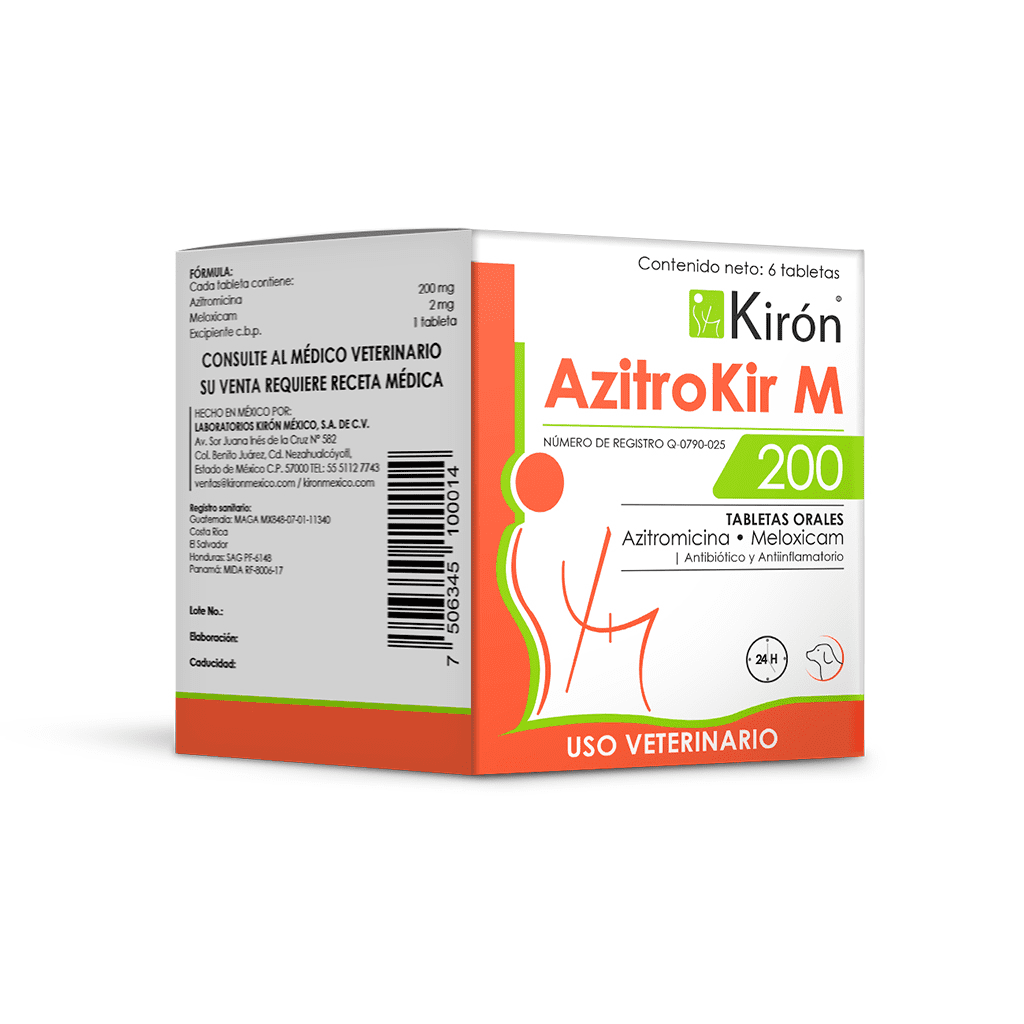 Azitrokir M 200 Kiron Tabletas Azitrokir M 200 Kiron Tabletas